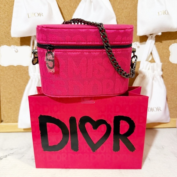 Dior White Drawstring Dustbag with Mystery Color Egg - Picture 3 of 9